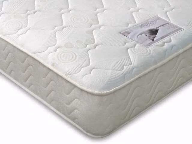 Highgrove Stratus Hybrid Memory Foam Mattress, White, W: 140 cm, L: 200 cm