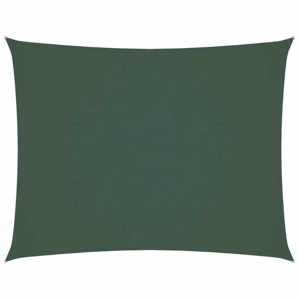Berkfield Home Rectangular Oxford Fabric Sunshade Sail in Dark Green, W: 3 m, D: 2 m – 1