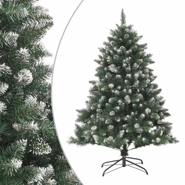 Berkfield Home Classic Artificial Christmas Tree with Stand, Green, Height: 150 cm – 1