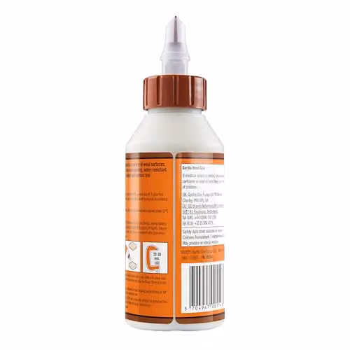 Gorilla Waterproof PVAC Wood Glue, Transparent, 236 ml – 2
