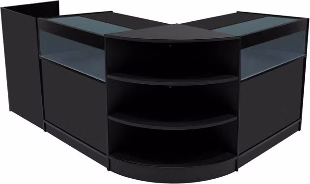 Monstershop Sagittarius LED Shop Counter Set LM60, TB60 and 2 x B900 in Black – 1