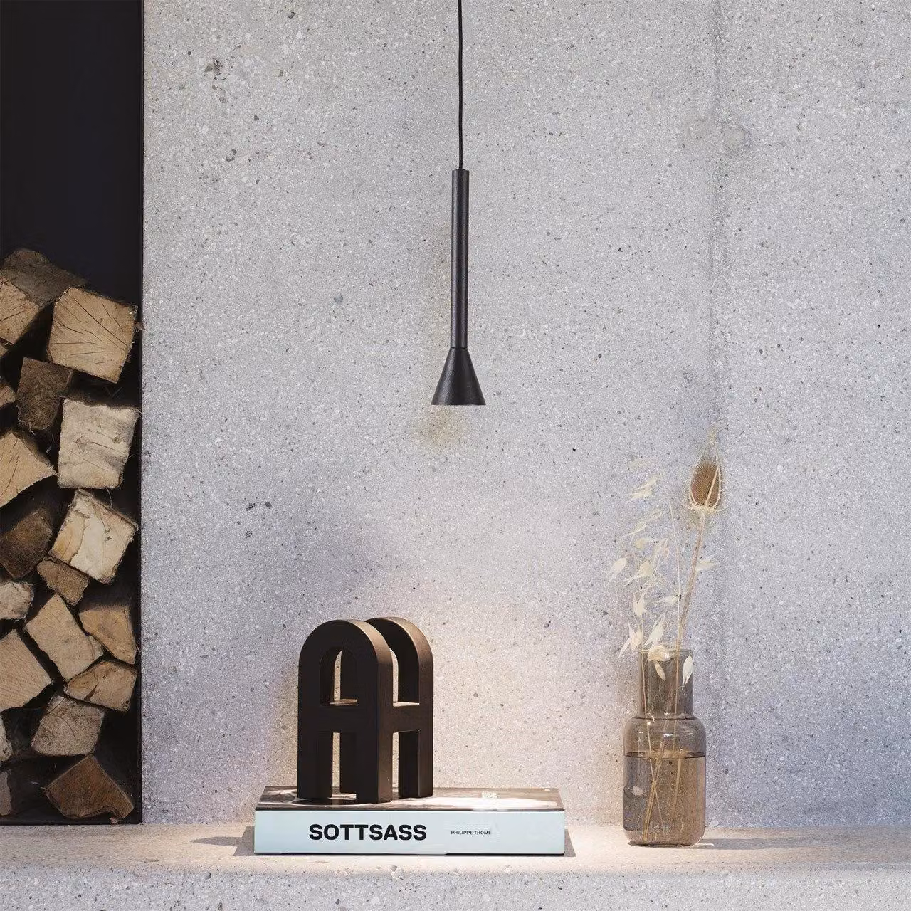 Netlighting Diesis Led Slim Dome Pendant Ceiling Light Black 3000K – 3