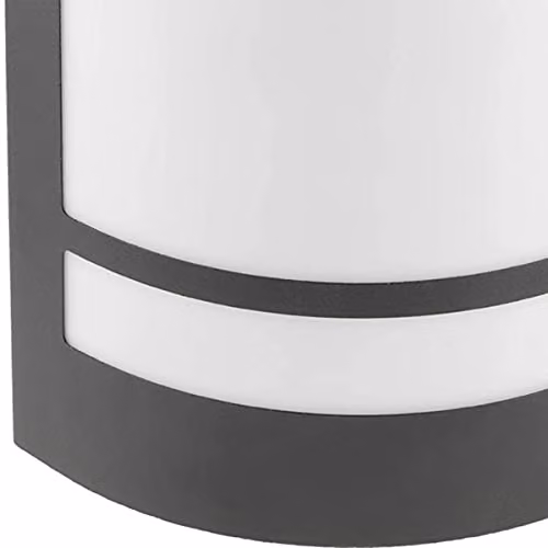 CGC Lighting Kala Black Stainless Steel Curved Outdoor Wall Light for Garden and Terrace – 5