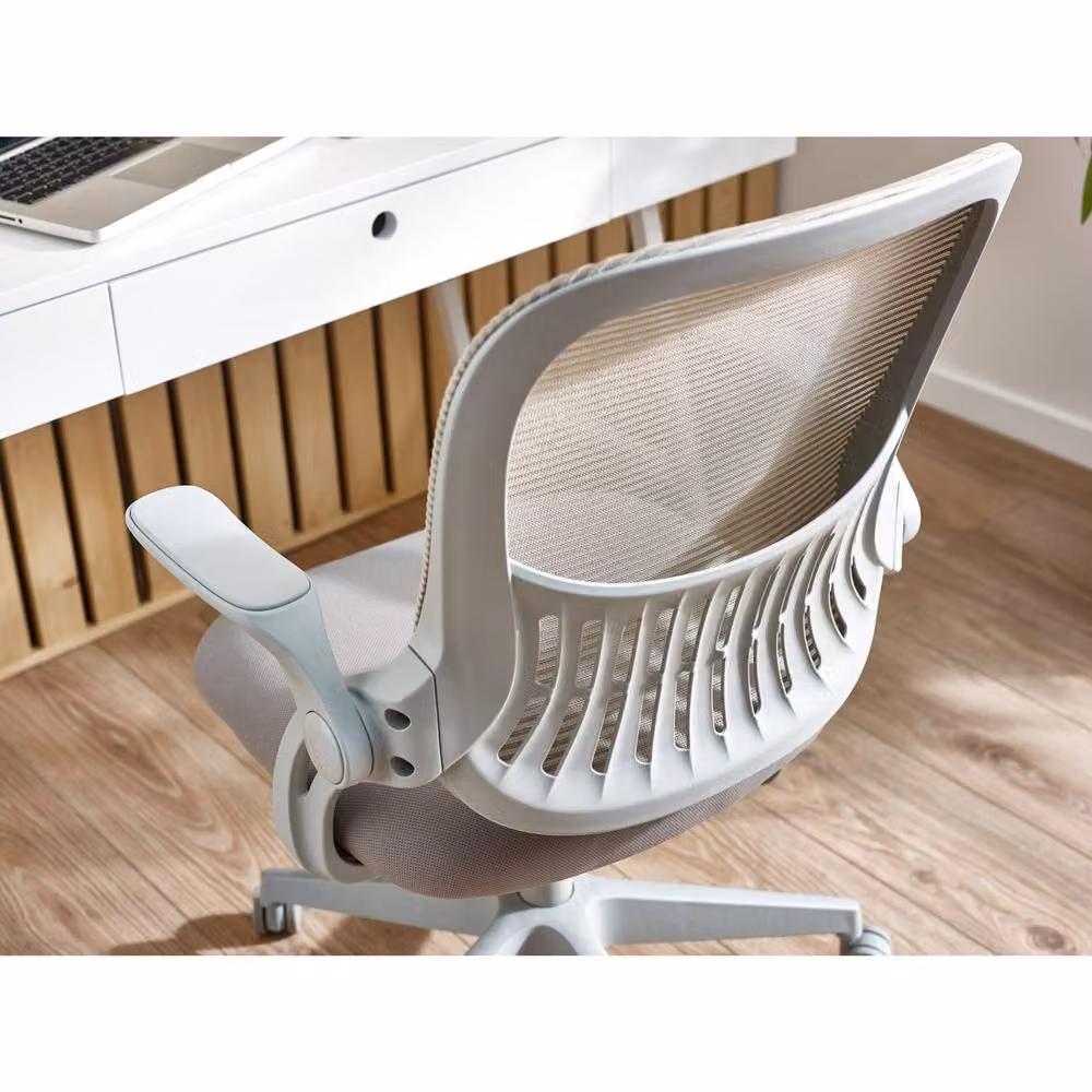 Cheshire Bramley Grey Fabric Executive Office Chair with Height Adjustment – 3