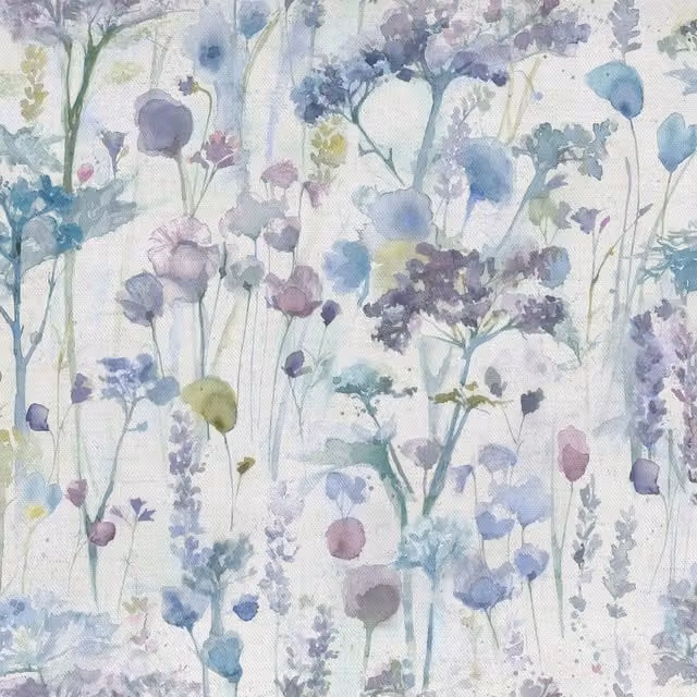 Voyage Maison Ilinizas Fabric in Purple and Multicolour