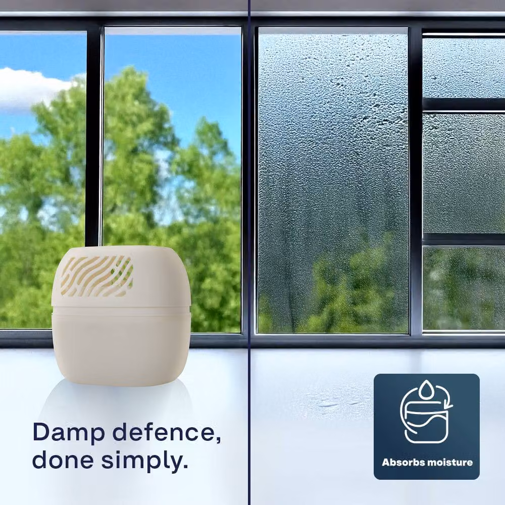 LIVIVO Reusable Dehumidifier with Refill Tabs, White – 2