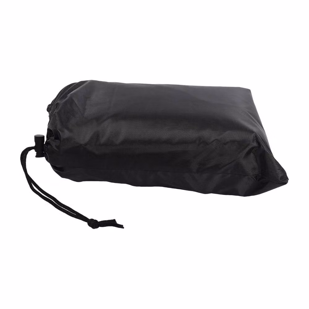 NESTLUNE Black 2-3 Seater Garden Swing Hammock Canopy Chair Seat Cover, W/D/H: 100 x 100 x 100 cm – 4