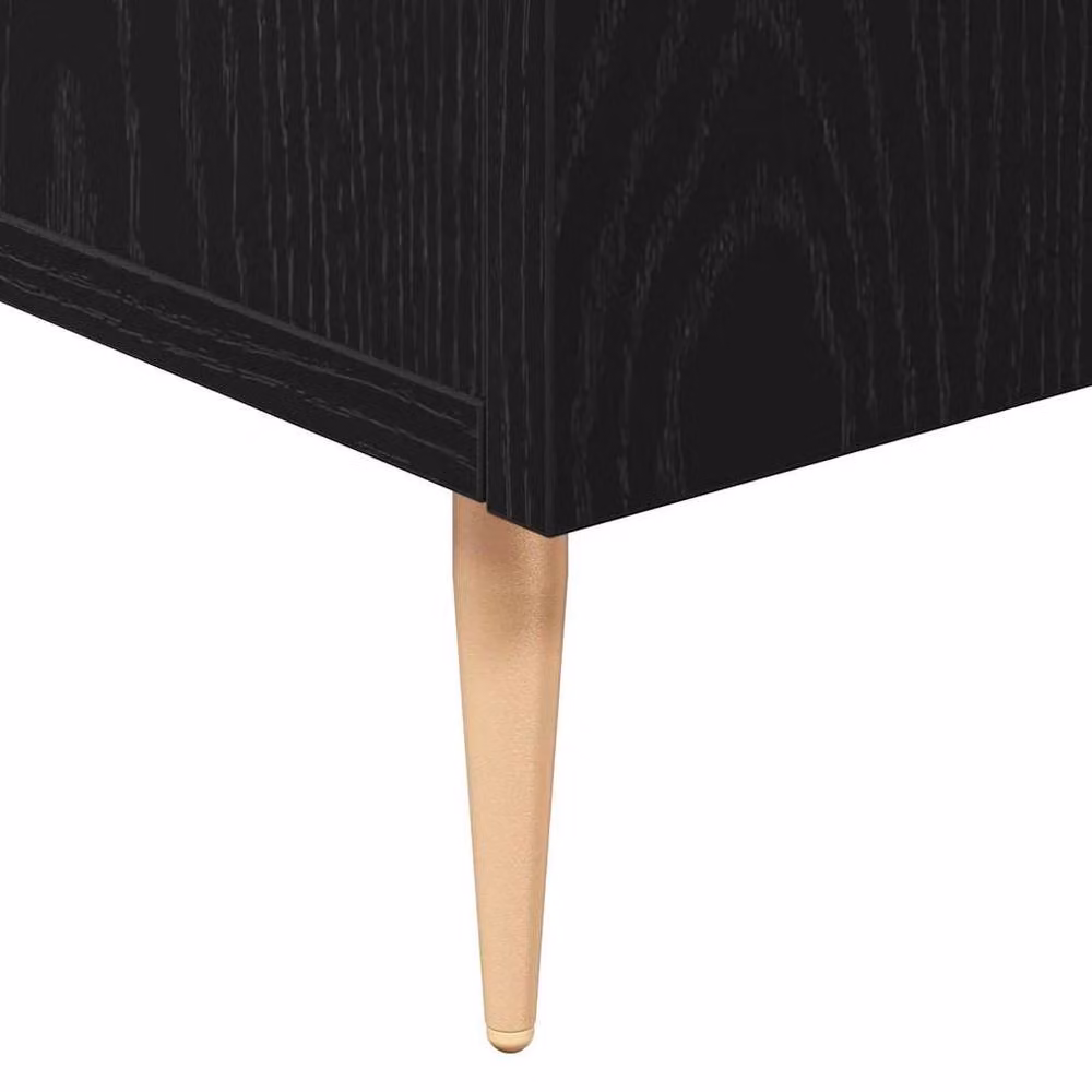 Berkfield Home Modern Black Oak Sideboard, W/D/H: 90 x 34 x 80 cm – 5