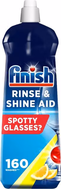 Finish Rinse Aid Lemon 800ml - Blue