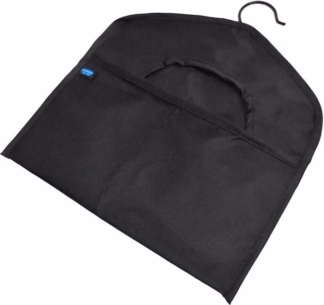 Addis Black Hanging Fabric Peg Bag