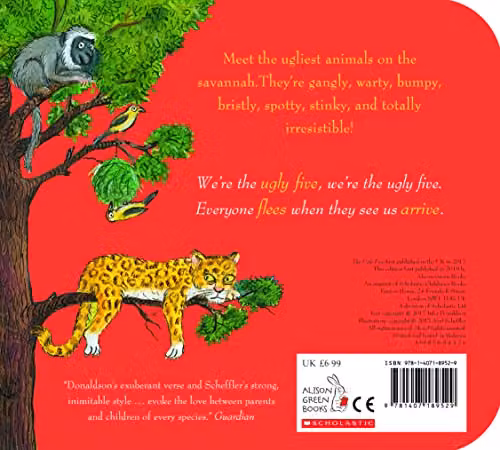 The Ugly Five Gift Edition by Alison Green Books, Multicolour – 2