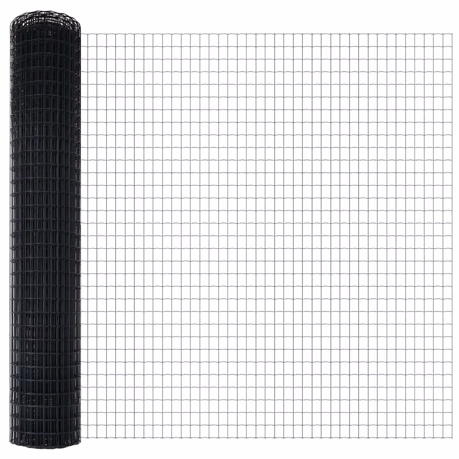 Berkfield Home Euro Fence Grey PVC Coated Steel Fencing, H: 1.5 m x W: 10 m – 3
