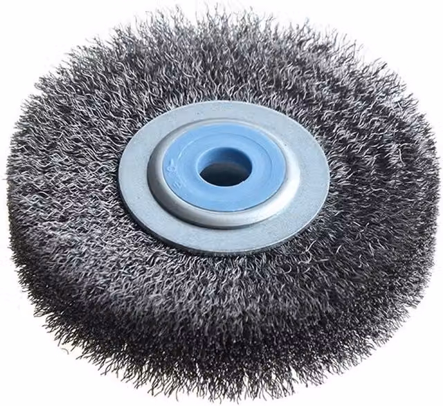 Lessmann Multicolour Wheel Brush for Metal and Paint
