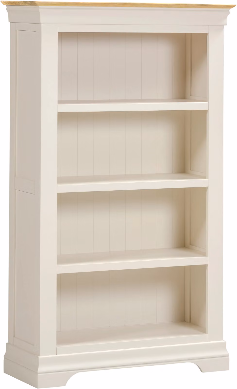 Seconique Bordeaux Ivory and Oak Bookcase – 2