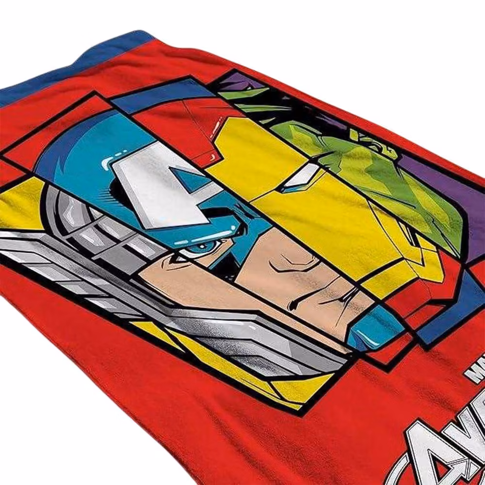 Avengers Logo Multicolour Cotton Towel, W/D/H: 140 x 70 x 70 cm – 3