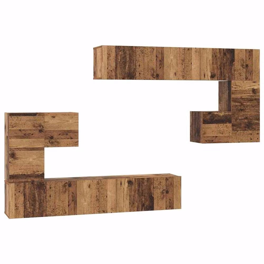 Berkfield Home Modern Wall-mounted TV Cabinet, Brown, W/D/H: 30.5 x 30 x 30 cm – 2