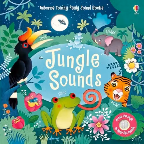 Usborne Jungle Sounds Sound Book, Multicolour