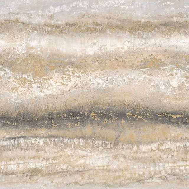 Muriva Abstract Modern Matt Wallpaper in Gold, Beige and Grey
