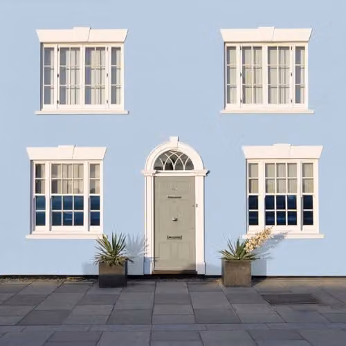 Sandtex Smooth Masonry Paint in Morning Sky Blue, 5L – 2
