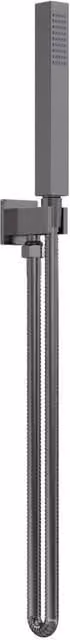 Balterley Round Outlet Elbow Parking Bracket for Shower Handsets in Brushed Pewter Silver – 1