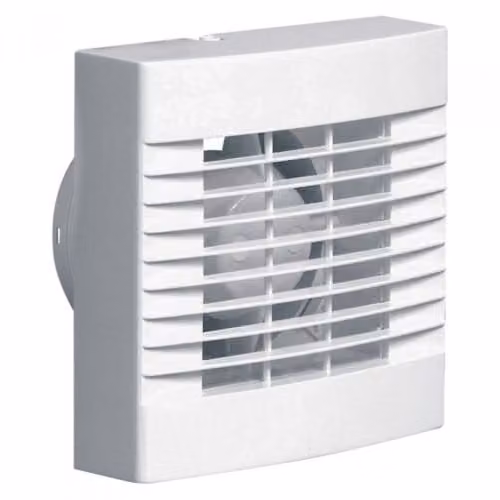 Airvent 459294A 100mm White Bathroom Fan with Humidistat
