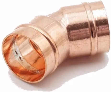 Prima Plus Grey Copper Solder Ring Obtuse Elbow 45 Degree 42mm Plumbing Fitting