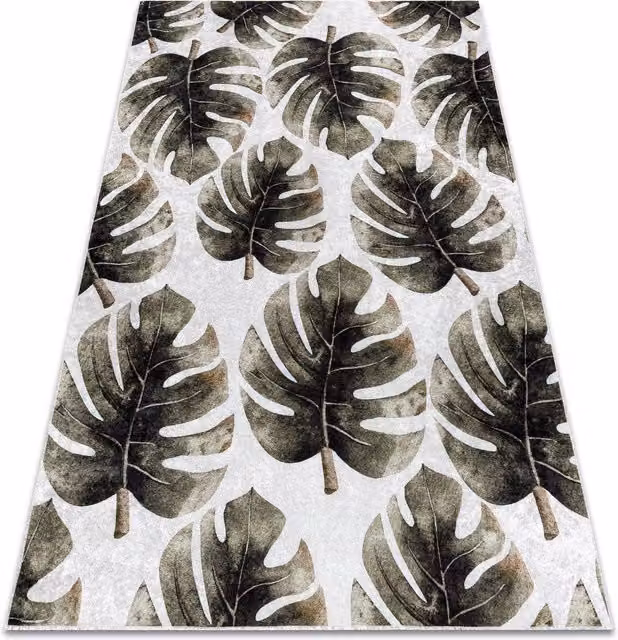 RugsX Miro Floral Modern Green Rug, W/D/H: 120 x 170 cm