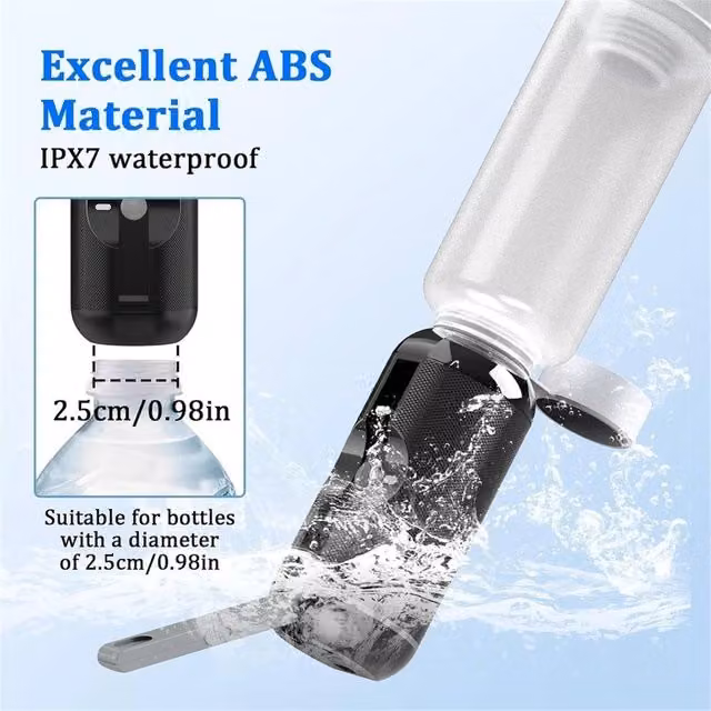 KORVIXA Rechargeable Handheld Electric Bidet Sprayer in Black – 1
