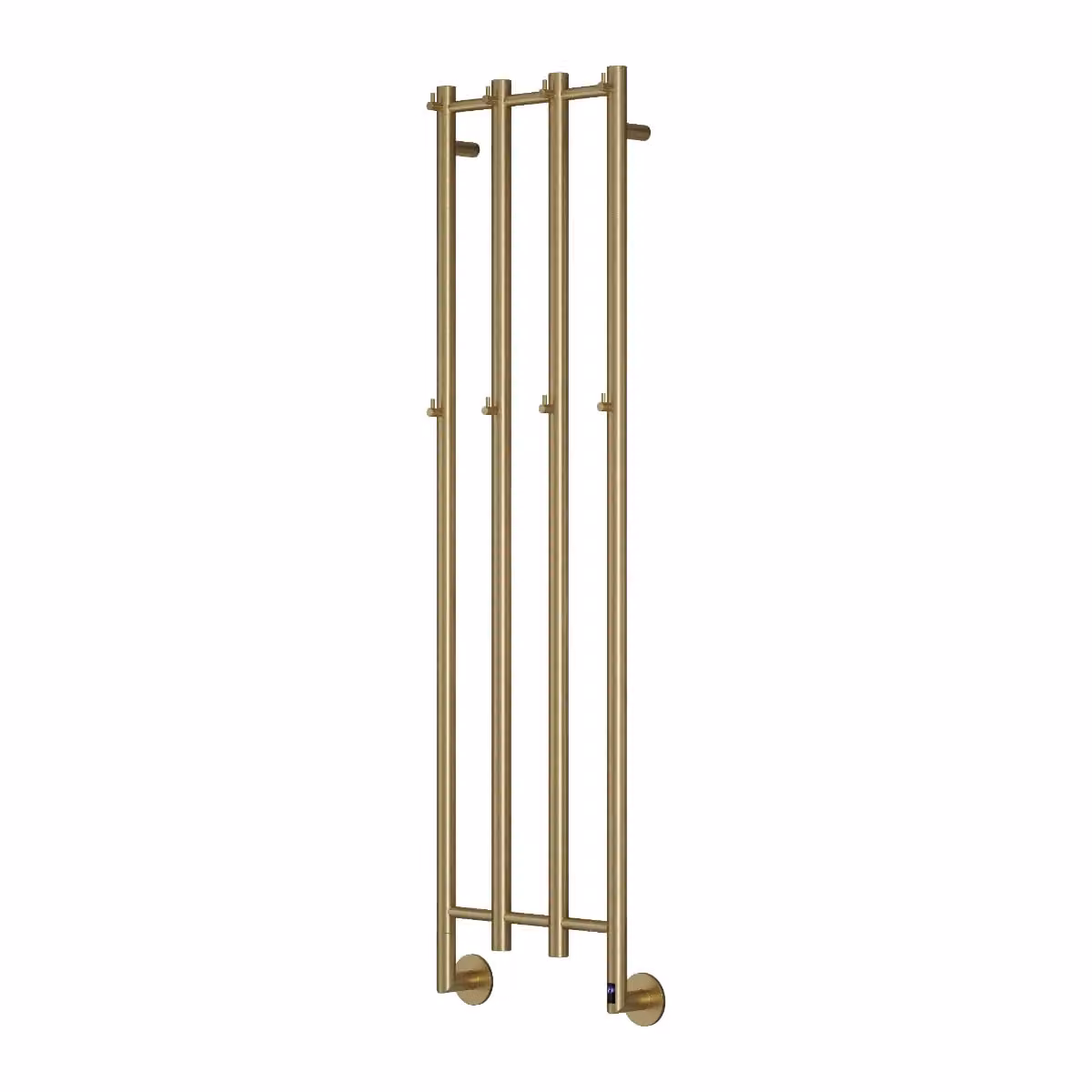 AQUARIUS DigiTherm Solara Dry Electric Radiator with LCD Display in Gold and Stainless Steel – 2
