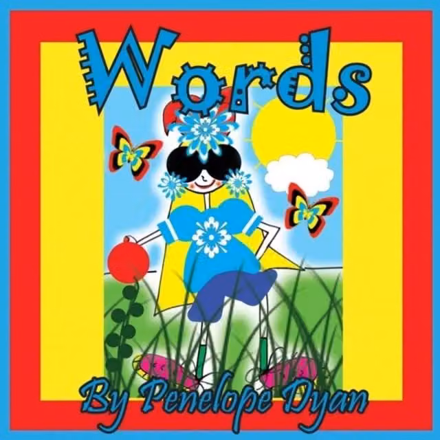 Penelope Dyan Words Paperback Book in Multicolour