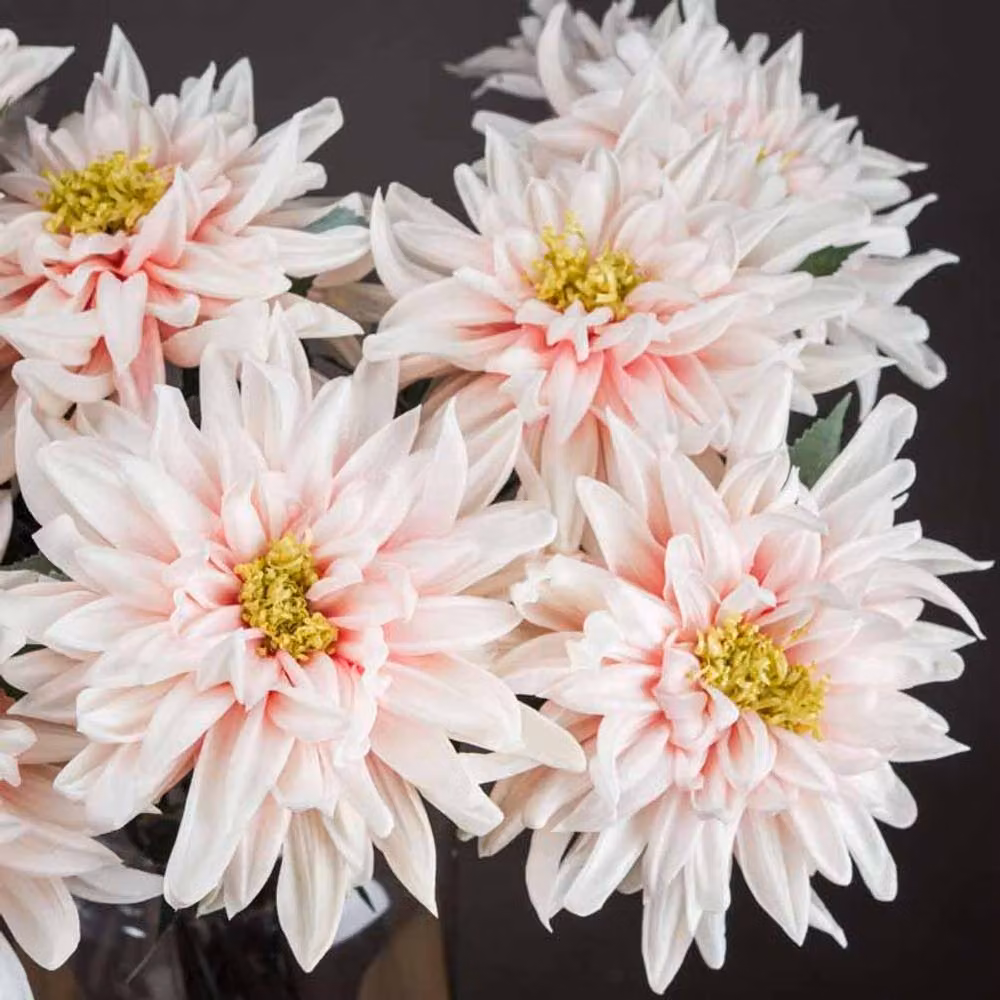 Lemon Pavilion Pink Dahlia Artificial Flower, Pink, L6 x W18 x H70 cm – 2