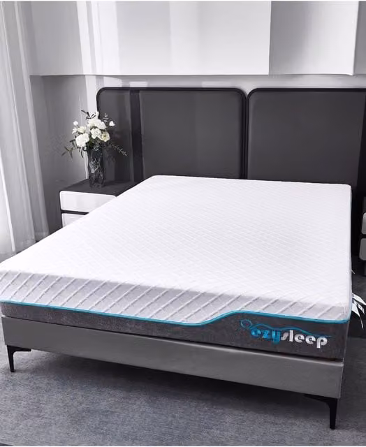 Ezysleep Astra Foam Hybrid Mattress, White, W/D/H: 180 x 200 x 24 cm – 1