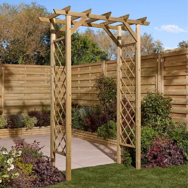 Rowlinson Cherington Arch in Natural Wood
