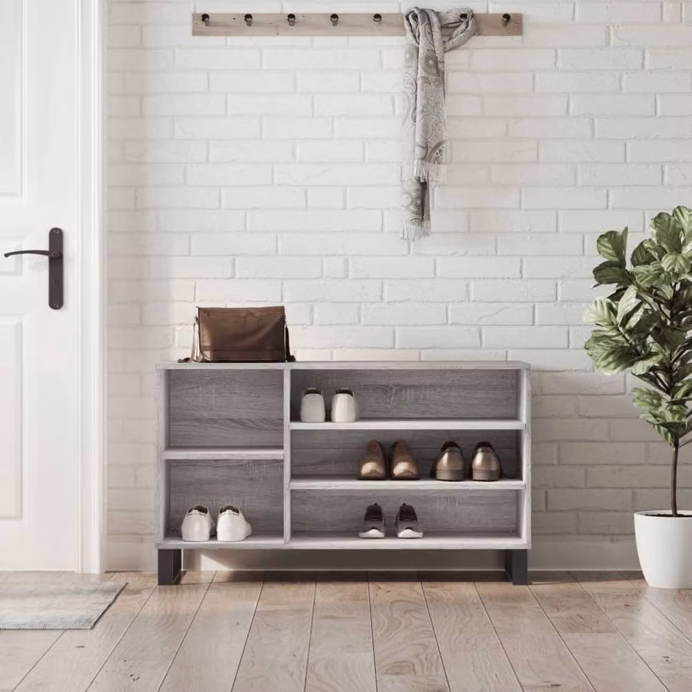 Berkfield Home Grey Sonoma Shoe Cabinet W/D/H: 102 x 36 x 60 cm – 2