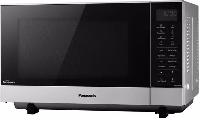Panasonic 27L Solo Flatbed Microwave Oven in Silver – 1