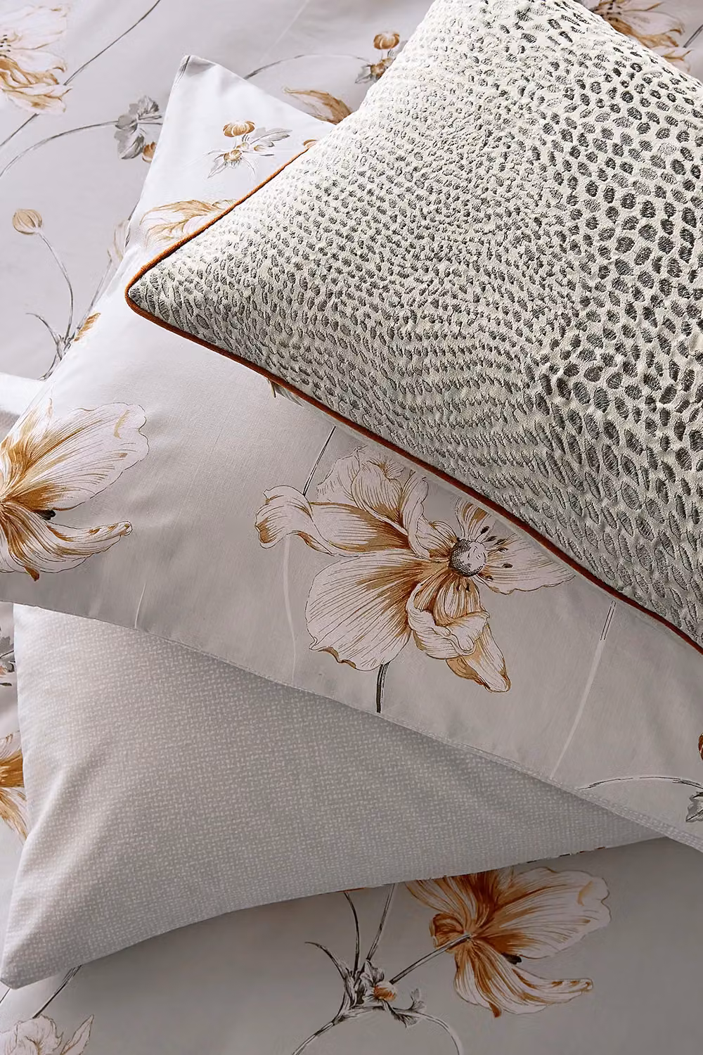 Nalu Nicole Scherzinger Alaula Cotton Duvet Cover and Pillowcase Set, Multicolour Floral, W/D/H: 200 x 220 cm – 3