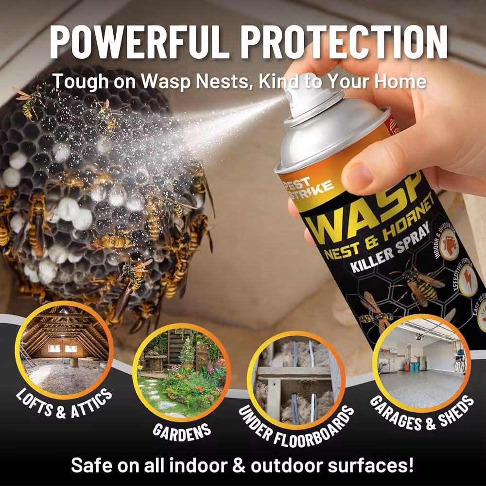 Volila Wasp Nest Killer Spray 300ml Fast-Acting Aerosol – 4