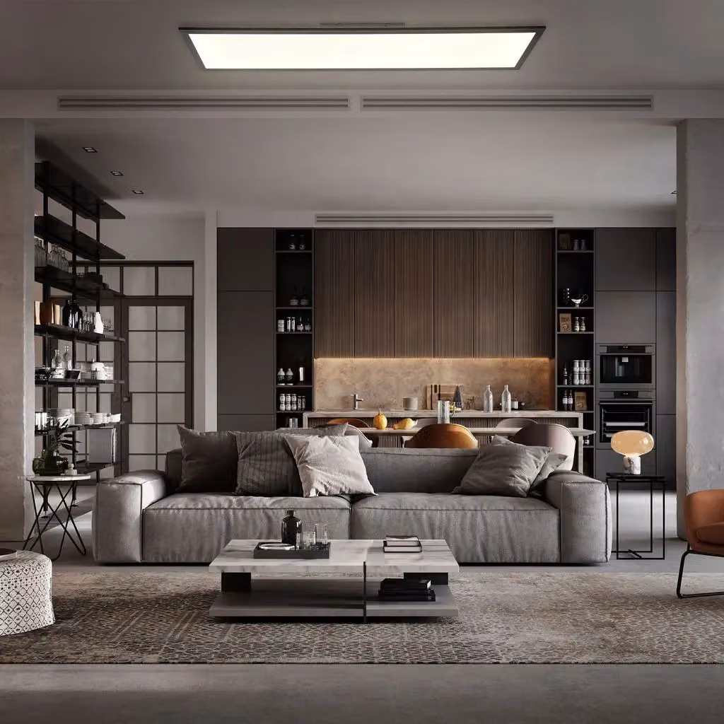 B.K.Licht Black 24W CCT LED Ceiling Panel with Remote Control and Dimming Function – 5