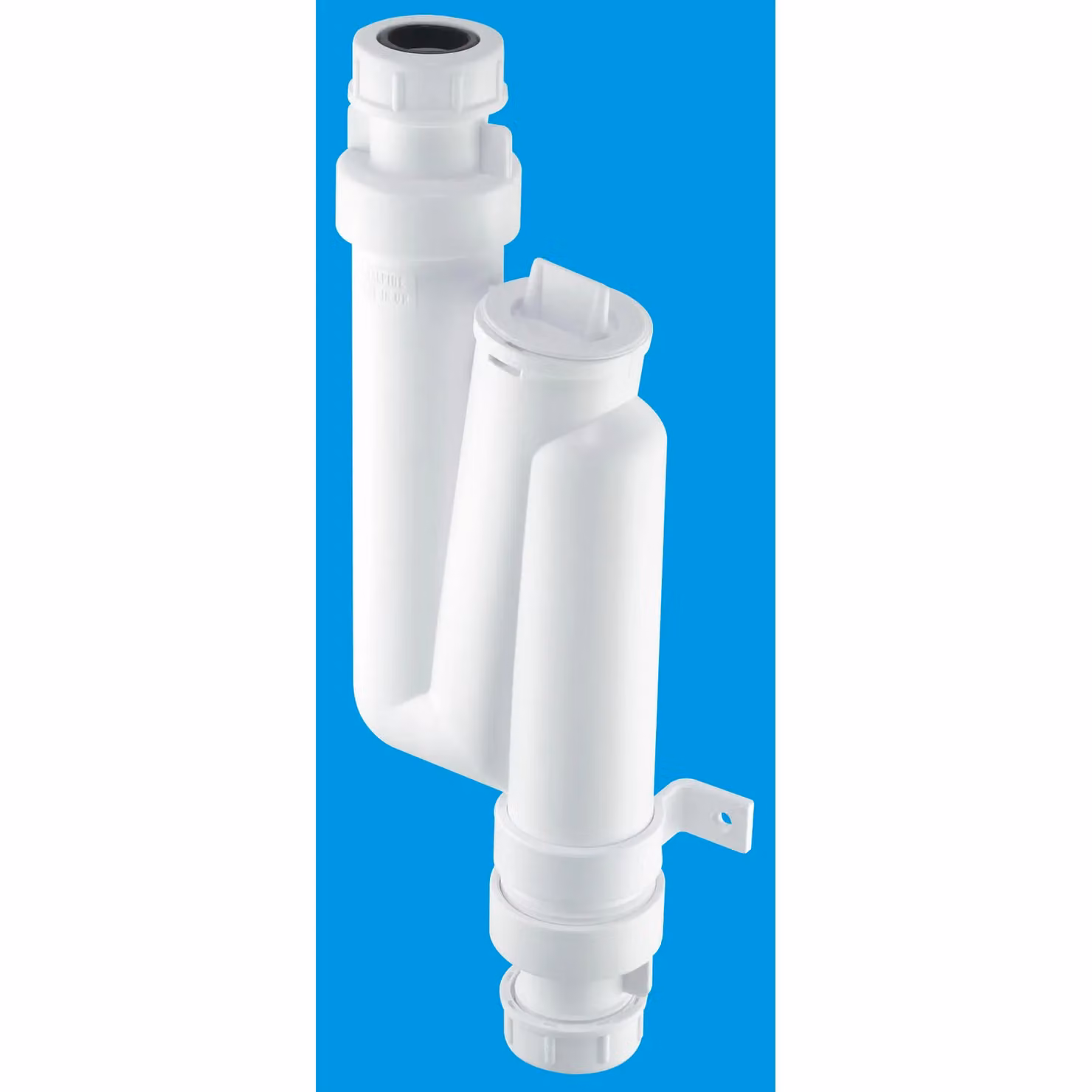 McAlpine OBT1-CO Multifit Space Saving Water Seal Outlet in White – 2
