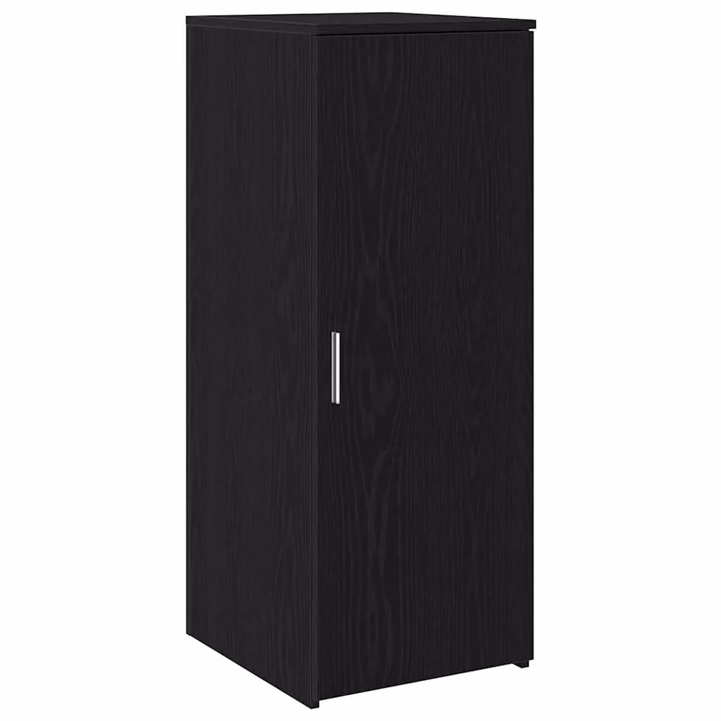 Berkfield Home Wall Mounted Black Storage Cabinet with Hinged Doors, W/D/H: 40 x 45 x 103.5 cm – 2