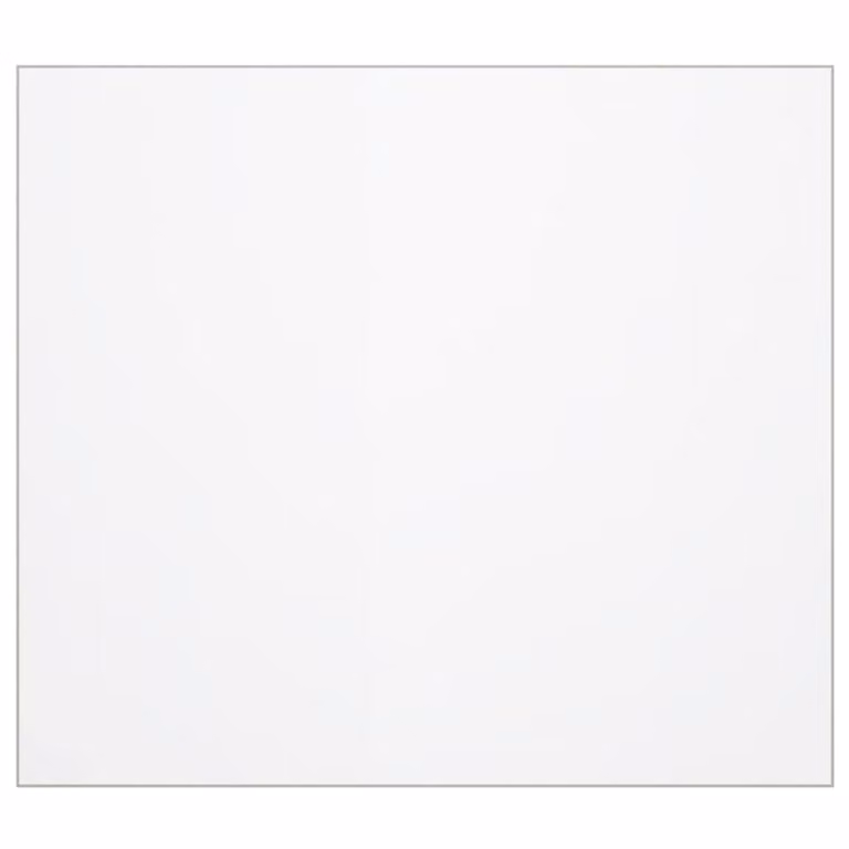 Berkfield Home Clear Matt PVC Table Protector, W: 100 cm x D: 90 cm, 2 mm Thickness