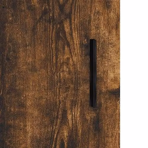 vidaXL Modern Highboard in Smoked Oak, W/D/H: 34 x 34 x 180 cm – 3