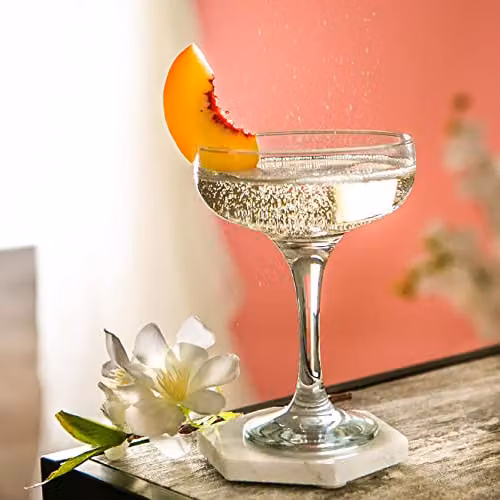 Rink Drink Transparent Cocktail Glasses, Pack of 12, 200ml – 2