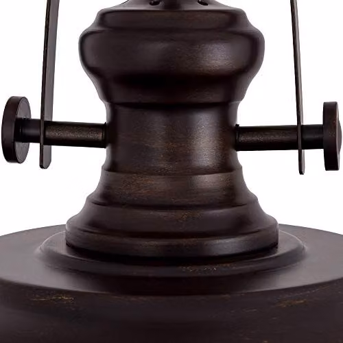 Netlighting Industrial Bronze and Gold Metal Alloy Dome Hanging Pendant Light with E27 Socket – 5