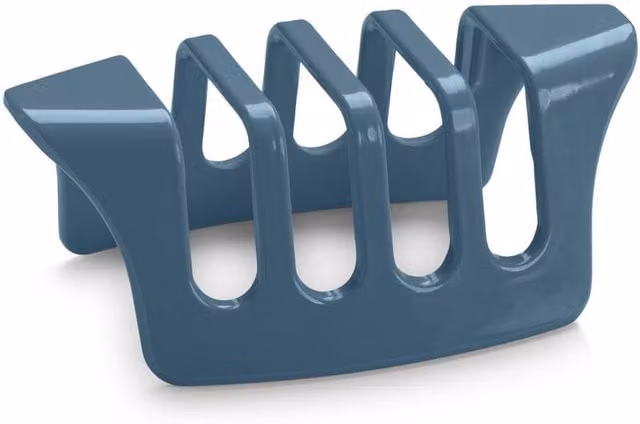 Zeal Melamine Four Slice Toast Rack in Blue