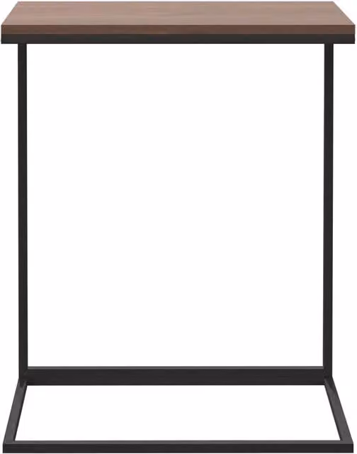 Berkfield Home Black Side Table in Engineered Wood, W/D/H: 55 x 35 x 66 cm – 1