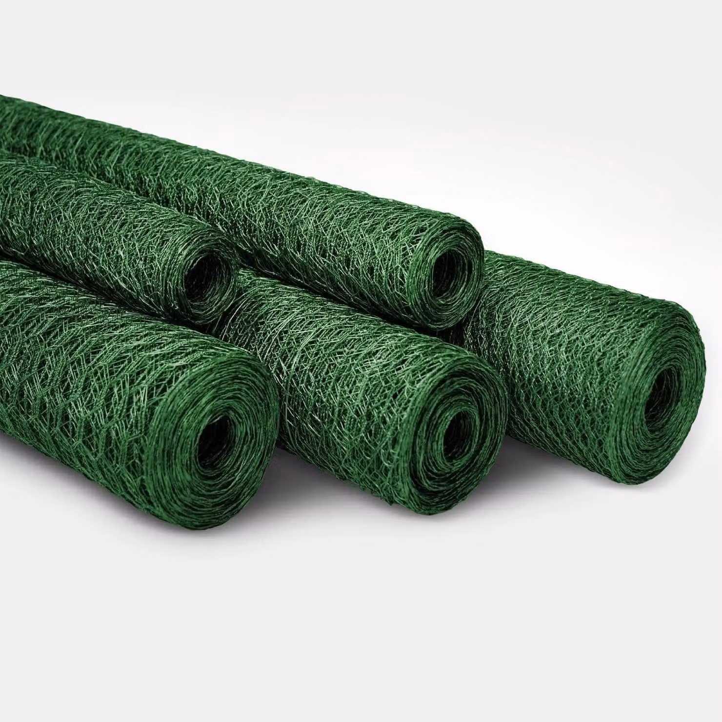 Simpa Green PVC Coated Steel Wire Mesh Fencing Roll – 3