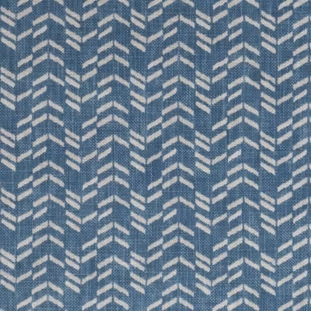 iLiv Jaal Fabric in Petrol Blue