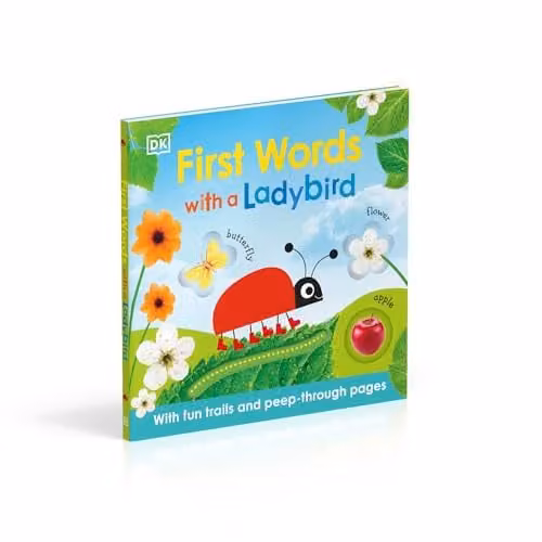 First Words with a Ladybird by DK, Multicolour Paper Book – 2