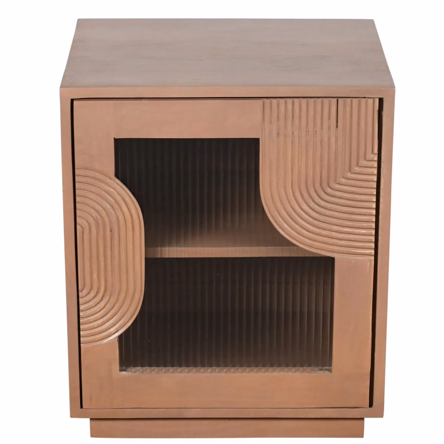 IH Design Jodhpur Modern Mango Wood Bedside Table in Brown – 2